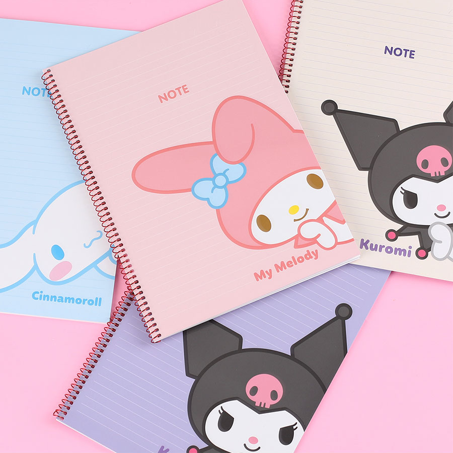 Sanrio Spiral One Ring Notebook