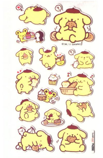 Pompompurin Bakery Sticker